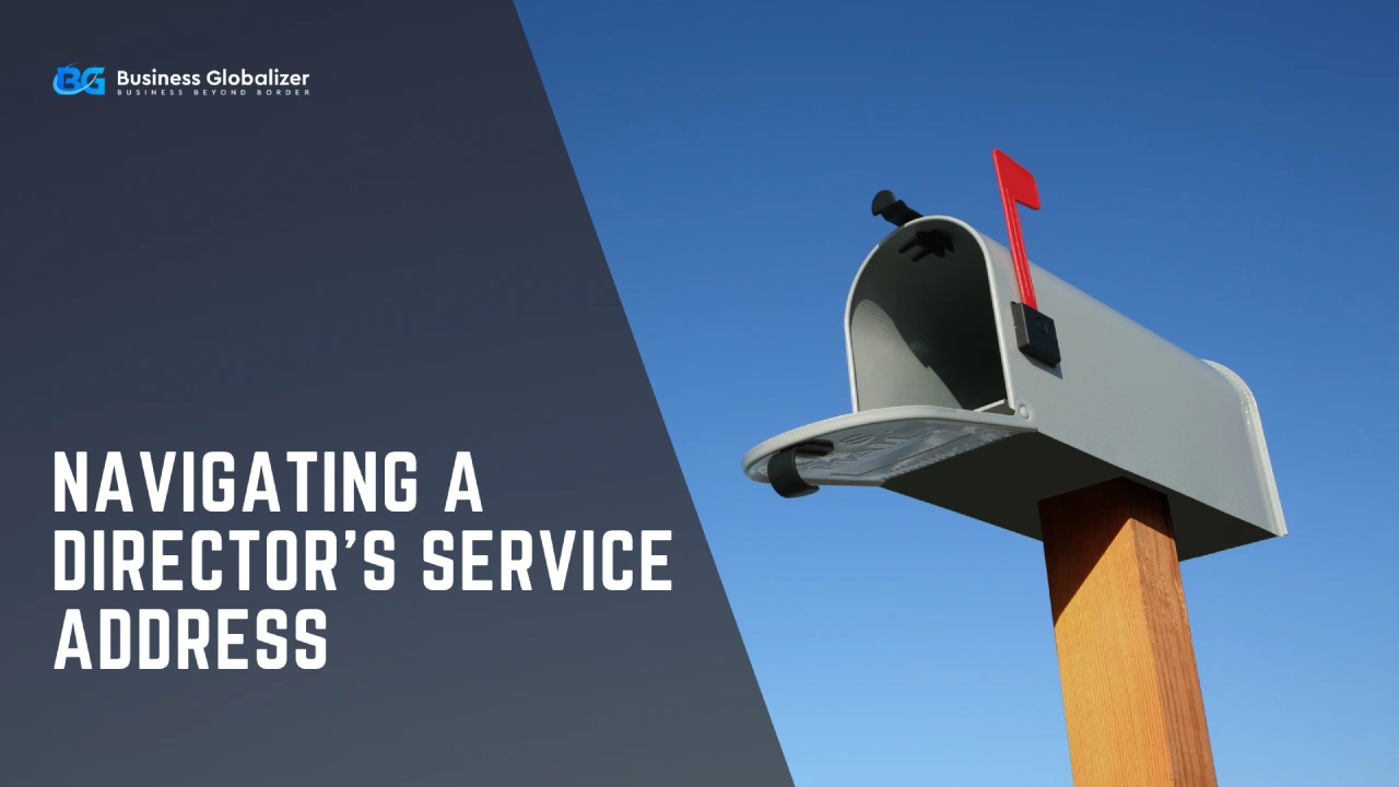 A director's service address